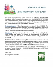 Community Tag Sale